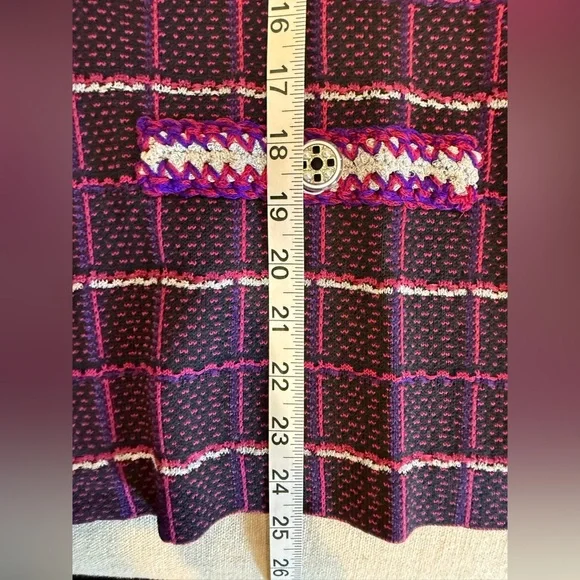 Misook Purple and White Plaid Blazer - Picture 8 of 8